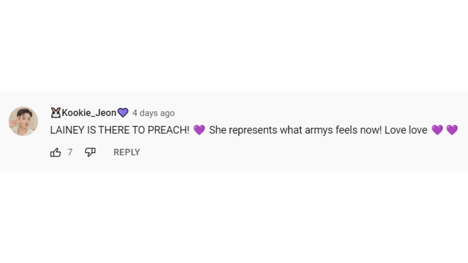 The Social's Comment section on the BTS Enlistment opinion video (Image via YouTube/The Social)